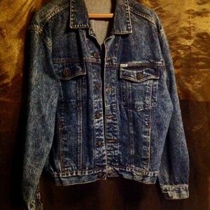 Guess Georges Marciano Blue Classic Jean Jacket